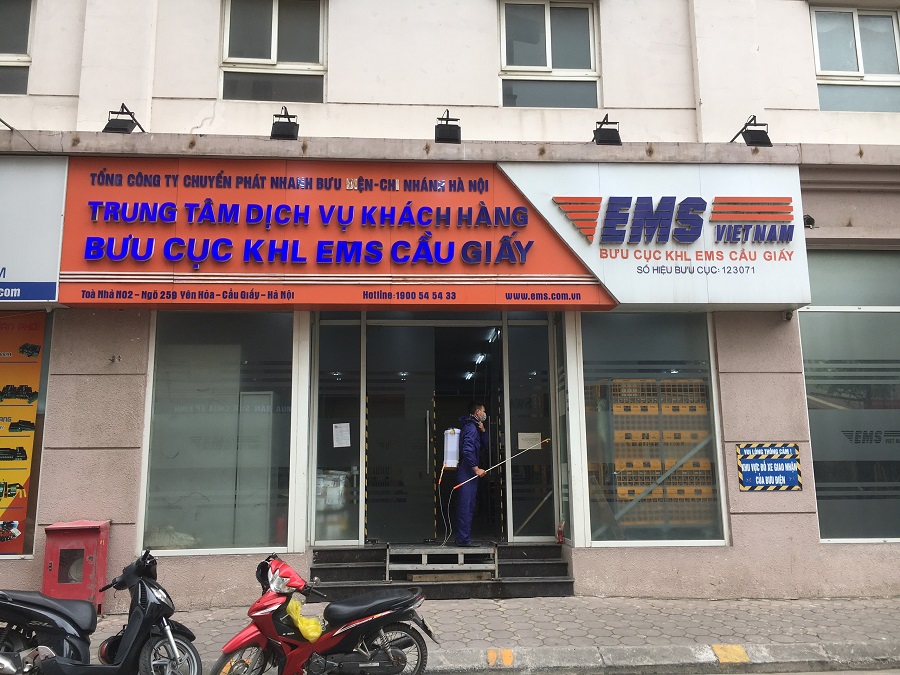 EMS EMS Việt Nam tích cực triển khai các biện phòng phòng chống dịch